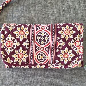 NWT Vera Bradley Wallet With Strap